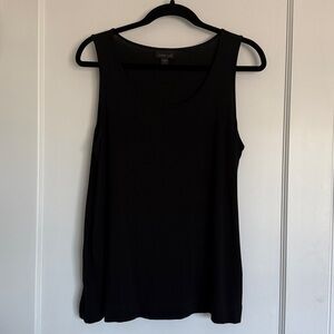 J Jill women’s black sleeveless tunic top Petite M